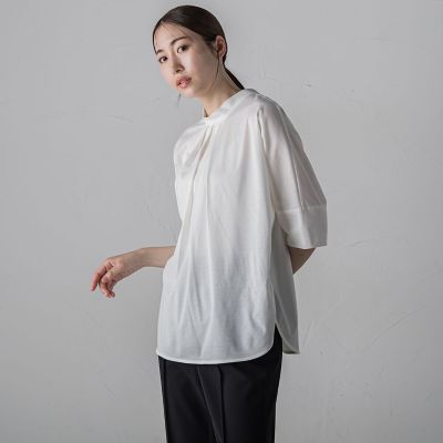 【大きいサイズ】ライクアウーヴン前後２ＷＡＹカットソー≪洗濯機で洗える≫