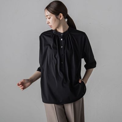 la.f...（Women/大きいサイズ）/ラ　エフ L （大きいサイズ） 【大きいサイズ】ライクアウーヴン前後２ＷＡＹカットソー≪洗濯機で洗える≫