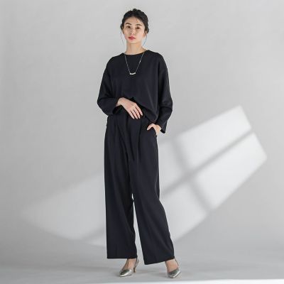 【大きいサイズ】パーフェクトジャージカットソー≪洗濯機で洗える≫