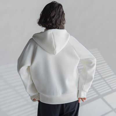 【大きいサイズ】ダブルジップパーカー≪洗濯機で洗える≫
