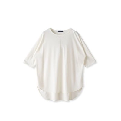 【大きいサイズ】【ｂｉｙｏｒｉ】“ブラウスのような”万能Ｔシャツ≪洗濯機で洗える≫
