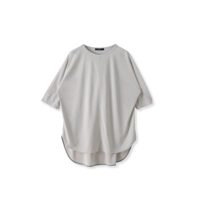 【大きいサイズ】【ｂｉｙｏｒｉ】“ブラウスのような”万能Ｔシャツ≪洗濯機で洗える≫