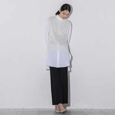【大きいサイズ】優しい履き心地アルガン２ＷＡＹセミフレアパンツ≪洗濯機で洗える／セットアップ対応≫