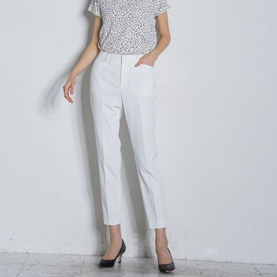 【大きいサイズ】定番シェルタリングドライテーパードパンツ≪洗濯機で洗える／セットアップ対応≫