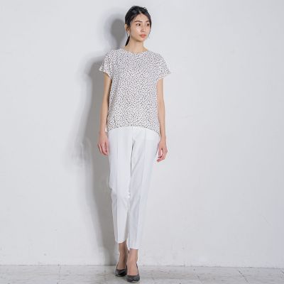 【大きいサイズ】定番シェルタリングドライテーパードパンツ≪洗濯機で洗える／セットアップ対応≫