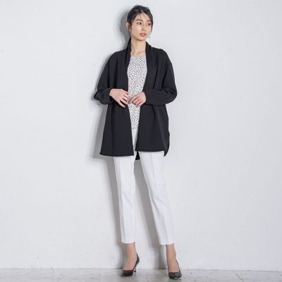 【大きいサイズ】定番シェルタリングドライテーパードパンツ≪洗濯機で洗える／セットアップ対応≫