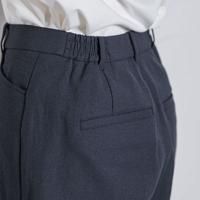 【大きいサイズ】シェルタリングドライワイドパンツ≪洗濯機で洗える／セットアップ対応≫