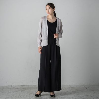 【大きいサイズ】ＫＩＲＥＲＩストレッチワイドパンツ≪セットアップ対応／濯機で洗える／機能性素材≫