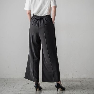【大きいサイズ】ＫＩＲＥＲＩストレッチワイドパンツ≪セットアップ対応／濯機で洗える／機能性素材≫