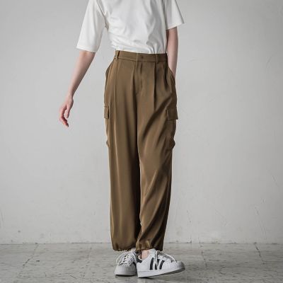 【大きいサイズ】カーゴパラシュートパンツ≪洗濯機で洗える／接触冷感／吸水速乾≫
