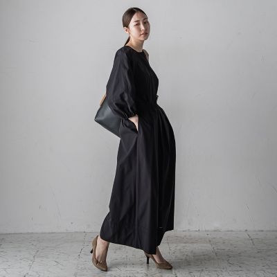 【大きいサイズ】ボリュームワイドタフタパンツ≪洗濯機で洗える／セットアップ対応≫