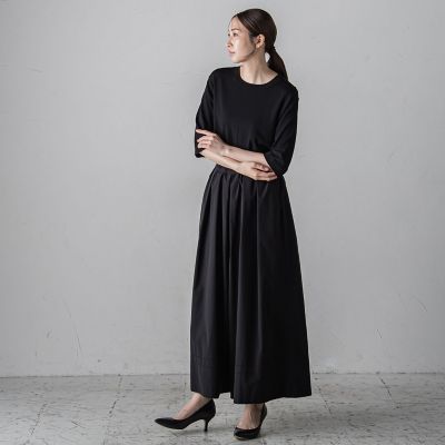 【大きいサイズ】ボリュームワイドタフタパンツ≪洗濯機で洗える／セットアップ対応≫