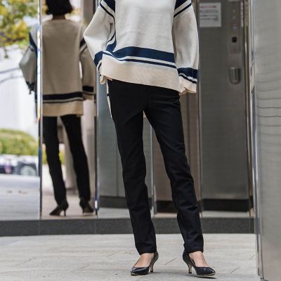 la.f...（Women/大きいサイズ）/ラ　エフ L （大きいサイズ） 【WEB限定/大きいサイズ】裏起毛ハイテンションパンツ≪洗濯機で洗える≫