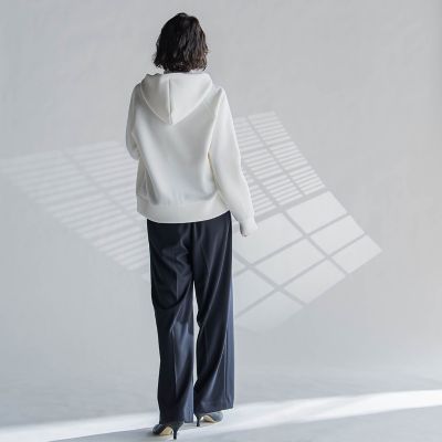 【大きいサイズ】パーフェクトジャージワイドパンツ≪洗濯機で洗える≫