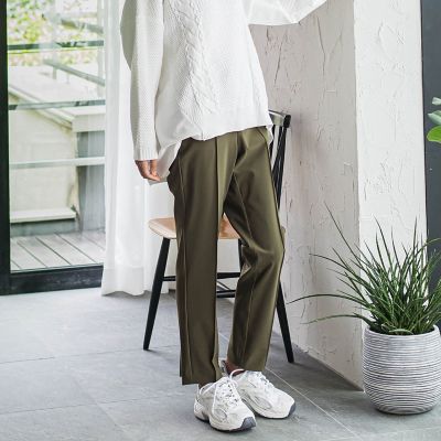 ＜la.f...（Women/大きいサイズ）＞【大きいサイズ】【ｂｉｙｏｒｉ】”ノンストレス”脚線美トラックパンツ≪洗濯機で洗える≫