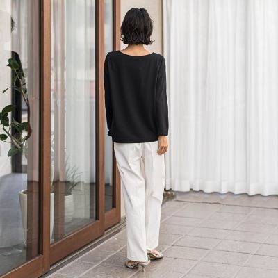 【ＷＥＢ限定／大きいサイズ】シェルタリングワイドパンツ≪洗濯機で洗える≫