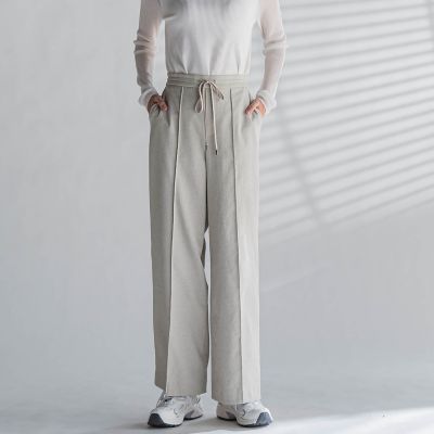 【ＷＥＢ限定／大きいサイズ】シェルタリングワイドパンツ≪洗濯機で洗える≫