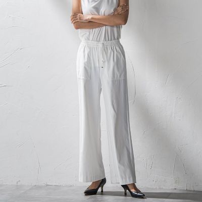 【ＷＥＢ限定／大きいサイズ】ハイテンションワイドパンツ≪洗濯機で洗える≫