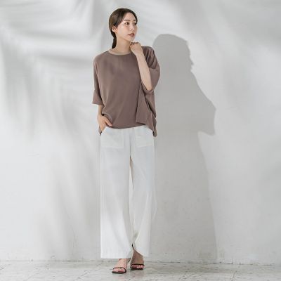 【ＷＥＢ限定／大きいサイズ】ハイテンションワイドパンツ≪洗濯機で洗える≫