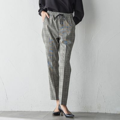 ＜la.f...（Women/大きいサイズ）＞【ＷＥＢ限定／大きいサイズ】”すっきり快適な履き心地”テーパードパンツ≪洗濯機で洗える≫