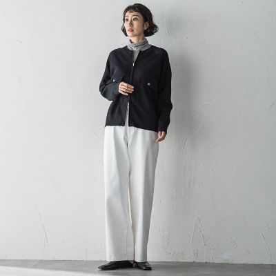 大きいサイズ】”暖かさも洒落感も”裏起毛デニム | la.f（Women