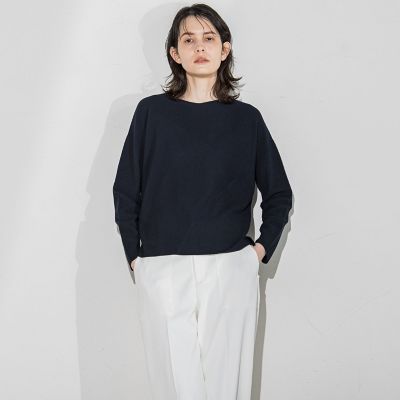 【大きいサイズ】ＬＥＸＵＳ地柄浅めＶネックニット≪手洗い可能≫