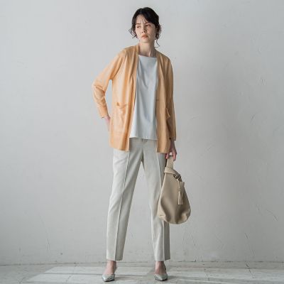 【大きいサイズ】１６ＧＧＡＬＡＸＹニットカーディガン≪手洗い可能≫