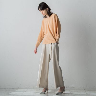【大きいサイズ】１６ＧＧＡＬＡＸＹニットプルオーバー≪手洗い可能≫