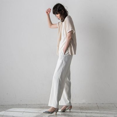 【大きいサイズ】片畦サマーニットジレ≪手洗い可能／防しわ≫