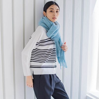 大きいサイズ】LEXUSボーダーニット≪手洗い可能≫ | la.f