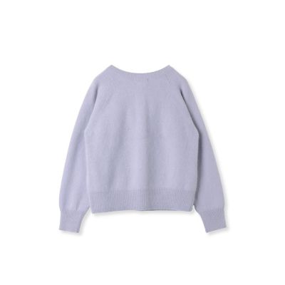 大きいサイズ】フォックスカシミヤ混ニット≪手洗い可能≫ | la.f