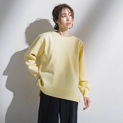 大きいサイズ】ボートネックニット≪手洗い可能≫ | la.f（Women