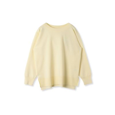 大きいサイズ】ボートネックニット≪手洗い可能≫ | la.f（Women