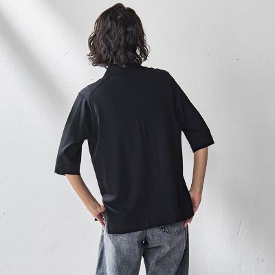 【大きいサイズ】襟付きニット≪手洗い可能≫