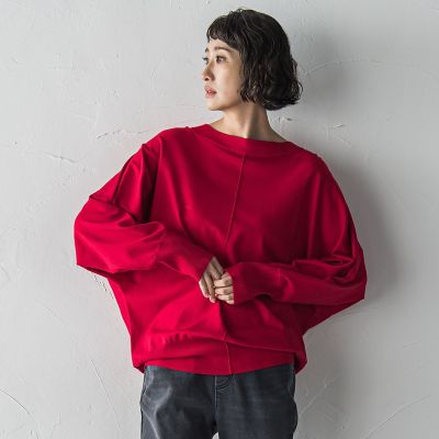 23区 ニット 新品 タグ付き 46 大きいサイズ ストレッチドルマン 自由区 大きいサイズ】ストレッチドルマンニット≪手洗い可能≫ | la.f