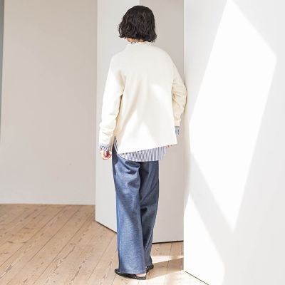 ラエフ（la．f．．．）/【大きいサイズ】”やさしさに包まれる”極上ウールニット 大きいサイズ】”やさしさに包まれる”極上ウールニット | la.f