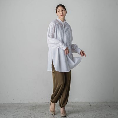 【大きいサイズ】ＥＣＯブライトローン撥水ブラウス≪洗濯機で洗える／紫外線防止≫