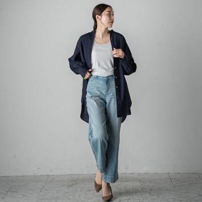 【大きいサイズ】ＥＣＯブライトローン撥水ブラウス≪洗濯機で洗える／紫外線防止≫
