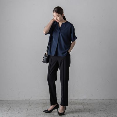 【大きいサイズ】ＭＵＬＴＩＰＬＥ２ＷＡＹブラウス≪洗濯機で洗える／接触冷感／紫外線防止／抗菌防臭≫