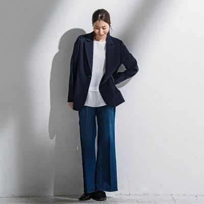 【大きいサイズ】”シワレス”Ｔブラウス≪洗濯機で洗える≫