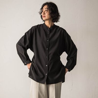 【大きいサイズ】【ｂｉｙｏｒｉ】シアーシャツ≪洗濯機で洗える≫