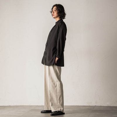 【大きいサイズ】【ｂｉｙｏｒｉ】シアーシャツ≪洗濯機で洗える≫