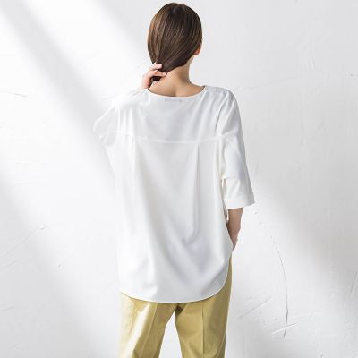 【大きいサイズ】キレリブラウス≪洗濯機で洗える≫