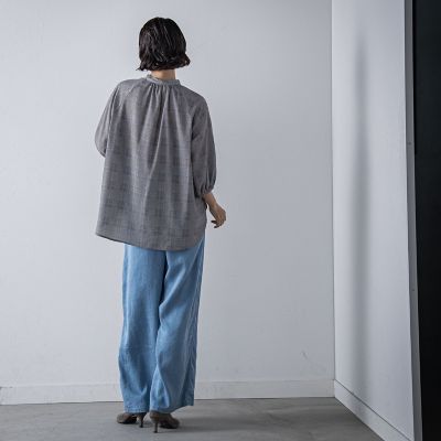 大きいサイズ】ジョーゼットブラウス≪洗濯機で洗える≫ | la.f