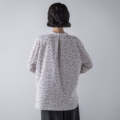 大きいサイズ】カラフルドットブラウス≪洗濯機で洗える≫ | la