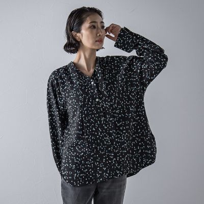 大きいサイズ】カラフルドットブラウス≪洗濯機で洗える≫ | la