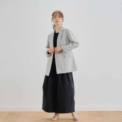 ニットドッキングワンピース≪手洗い可能≫