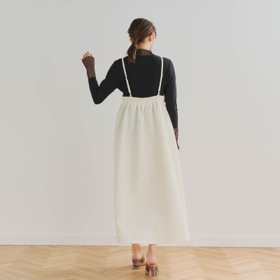 【ＷＥＢ限定】小花ジャガードキャミワンピース≪手洗い可能≫