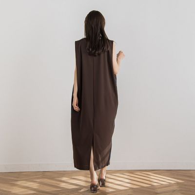 WEB限定】カットジョーゼットサイドラインワンピース≪洗濯機
