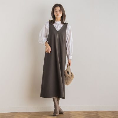 ピンヘッドプレスウォームジャンスカ≪手洗い可能≫